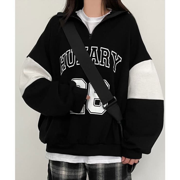 春ロゴ入りアノラックトレーナー レディース 長袖 | VIVID LADY | 詳細画像8 