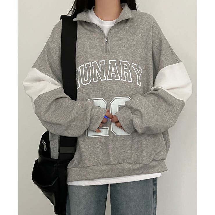 春ロゴ入りアノラックトレーナー レディース 長袖 | VIVID LADY | 詳細画像11 