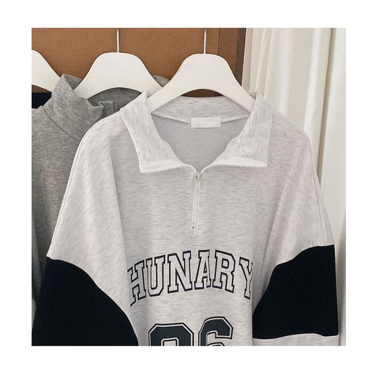 春ロゴ入りアノラックトレーナー レディース 長袖 | VIVID LADY | 詳細画像4 