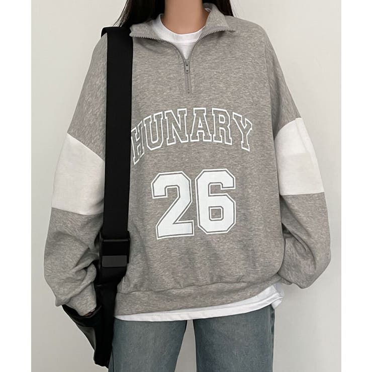 春ロゴ入りアノラックトレーナー レディース 長袖 | VIVID LADY | 詳細画像2 