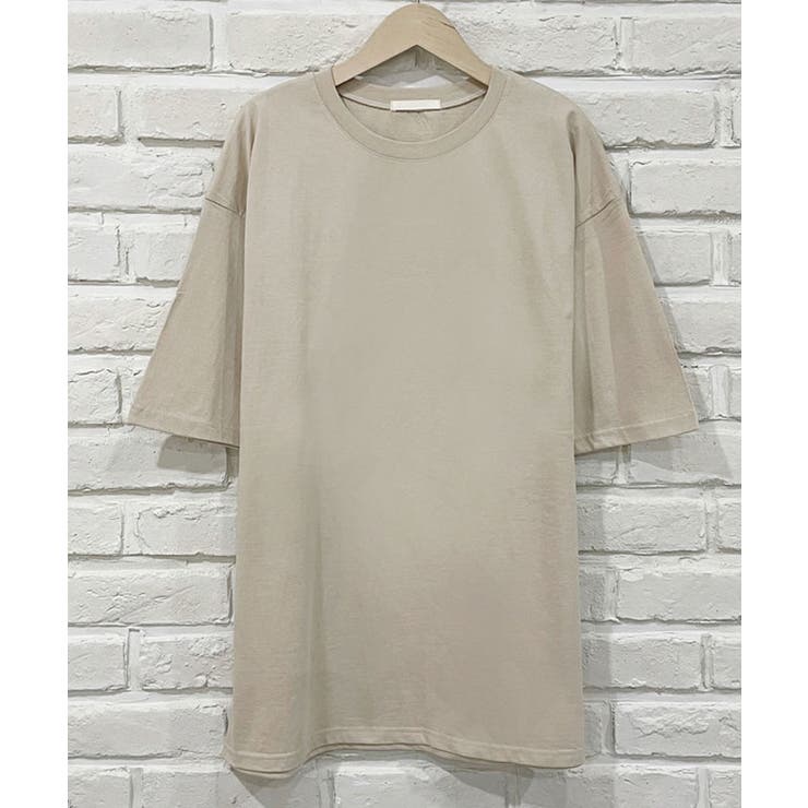 ベージュ | 大きいサイズ半袖Tシャツ レディース 春夏 | VIVID LADY