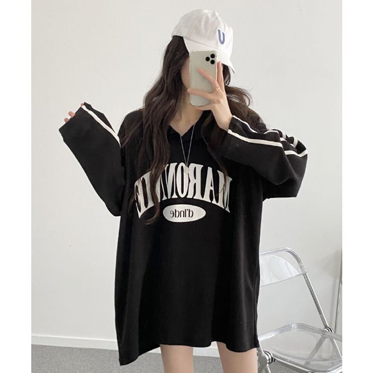 韓国ファッション 長袖 Tシャツ[品番：KH000014902]｜VIVID LADY
