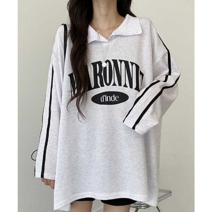 韓国ファッション 長袖 Tシャツ[品番：KH000014902]｜VIVID LADY