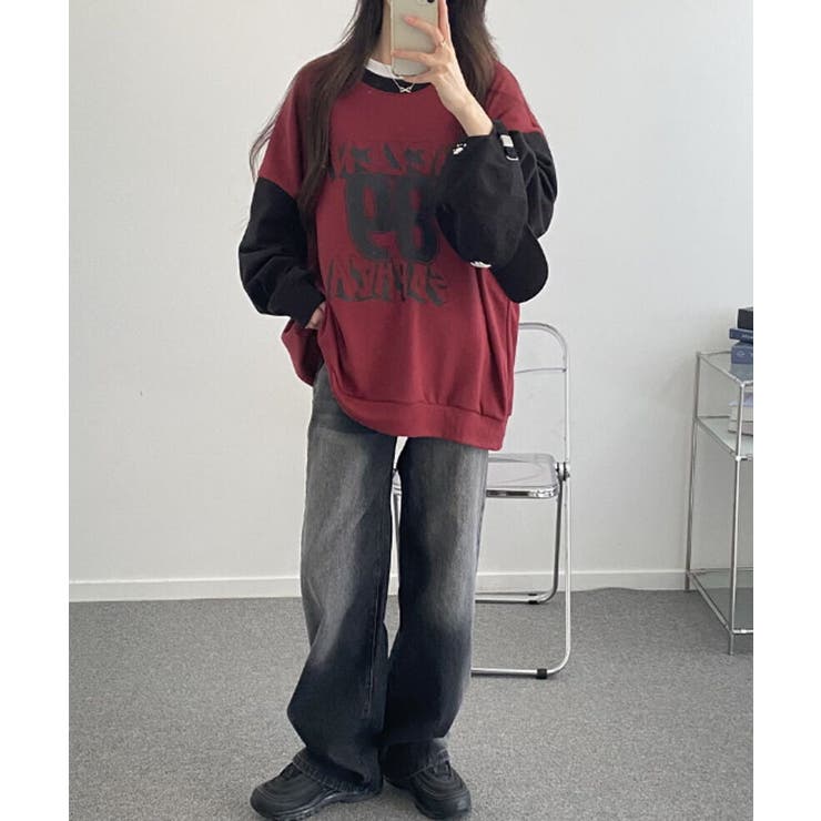 長袖スウェット レディース 可愛い[品番：KH000014972]｜VIVID