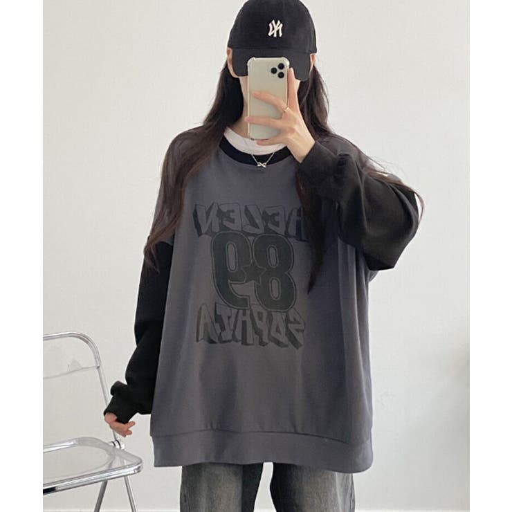 長袖スウェット レディース 可愛い[品番：KH000014972]｜VIVID