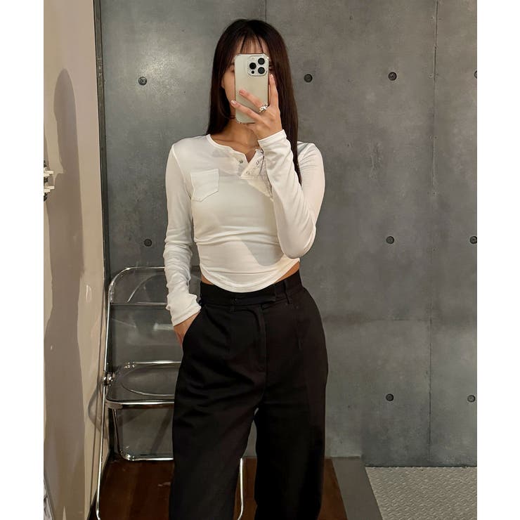 裏起毛 ロングtシャツ ロンt | VIVID LADY | 詳細画像22 