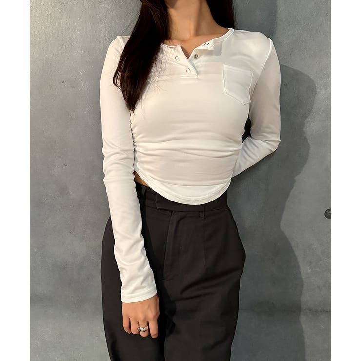 裏起毛 ロングtシャツ ロンt | VIVID LADY | 詳細画像12 