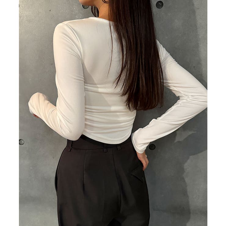 裏起毛 ロングtシャツ ロンt | VIVID LADY | 詳細画像13 