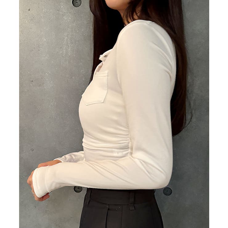 裏起毛 ロングtシャツ ロンt | VIVID LADY | 詳細画像15 