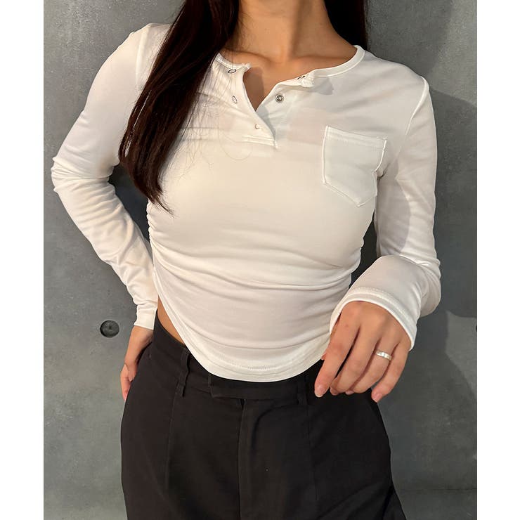 裏起毛 ロングtシャツ ロンt | VIVID LADY | 詳細画像17 