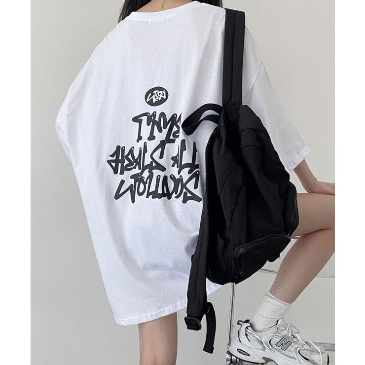STARTEXCEEDEND 半袖 Ｔシャツ 紐 スタッズ 個性的 ストリート STARTEXCEEDEND 半袖 Tシャツ 紐 スタッズ 個性的 ストリート