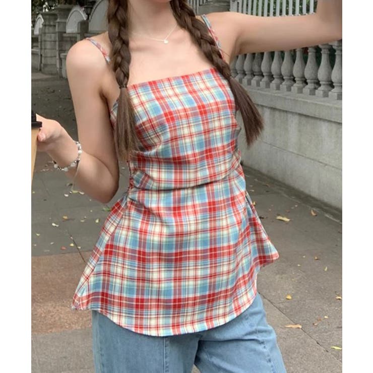 AnMILLE シャーリングペラムトップス ピンク AnMILLE アンミール