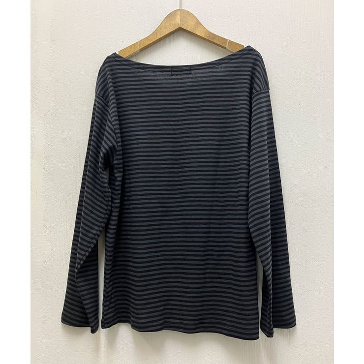 POPUP限定販売 KAJAボーダーロンT ブラック OVY サイズ1 POPUP限定販売 KAJAボーダーロンT ブラック OVY サイズ1 セール