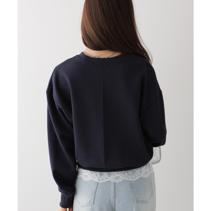 ハート刺繍ロゴスウェットトップス | VIVID LADY | 詳細画像13 