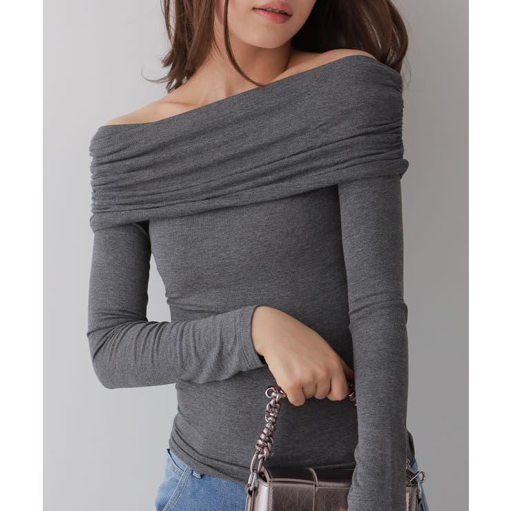 ドレープオフショルダートップス | VIVID LADY | 詳細画像21 