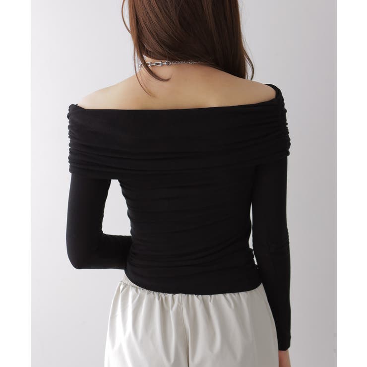 ドレープオフショルダートップス | VIVID LADY | 詳細画像6 