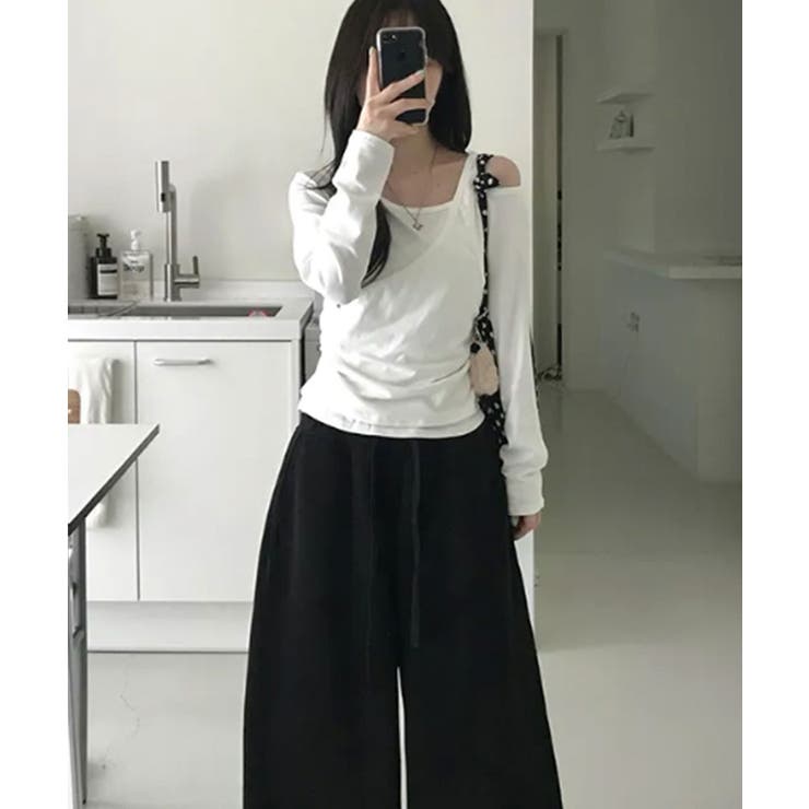 アシンメトリーワンショルダートップス | VIVID LADY | 詳細画像11 