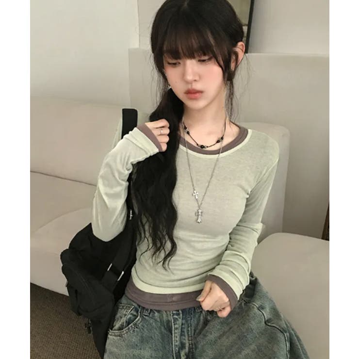 シアーロングスリーブTシャツ | VIVID LADY | 詳細画像15 