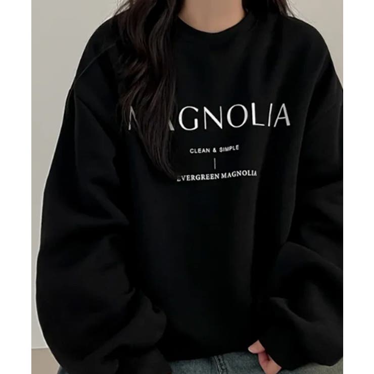 【裏起毛】オーバーサイズ ロゴスウェットトレーナー | VIVID LADY | 詳細画像12 