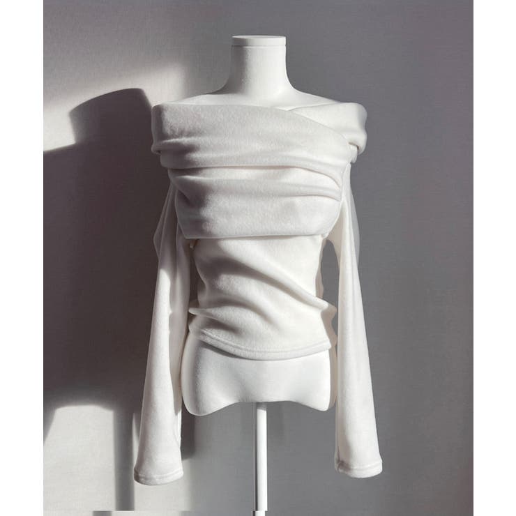 ドレープオフショル 起毛トップス | VIVID LADY | 詳細画像15 