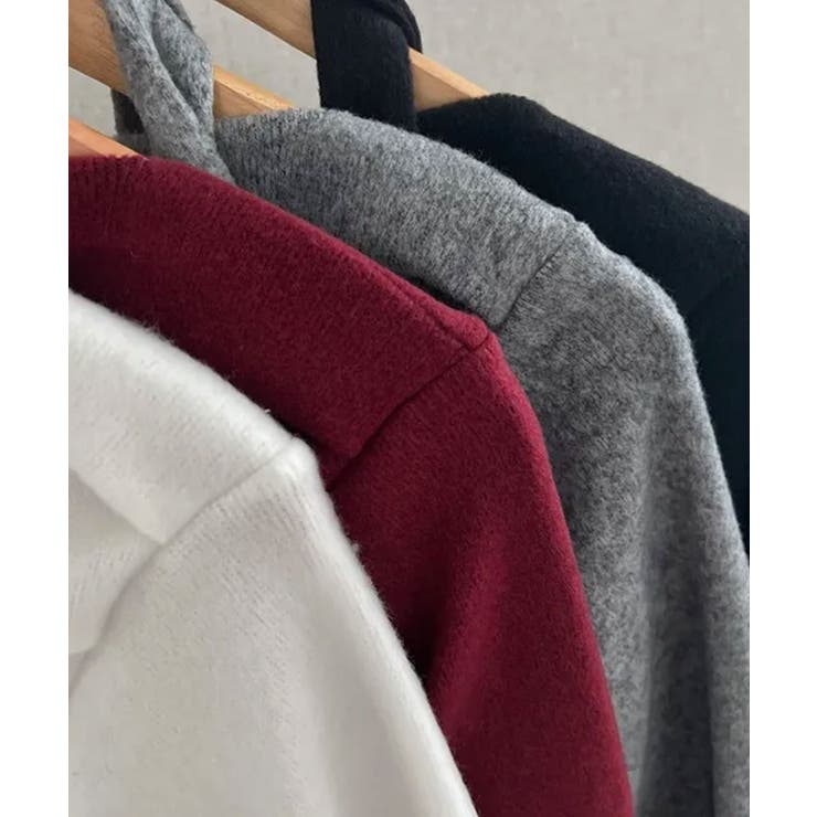 チョーカー付き ドレープワンショルダートップス | VIVID LADY | 詳細画像20 