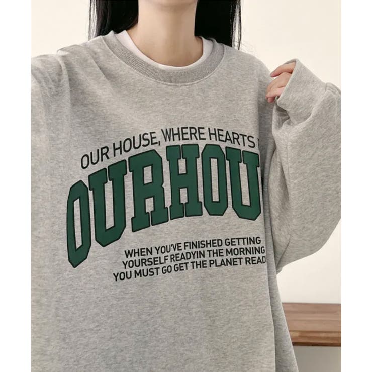 ロゴプリントオーバーサイズロンT | VIVID LADY | 詳細画像10 