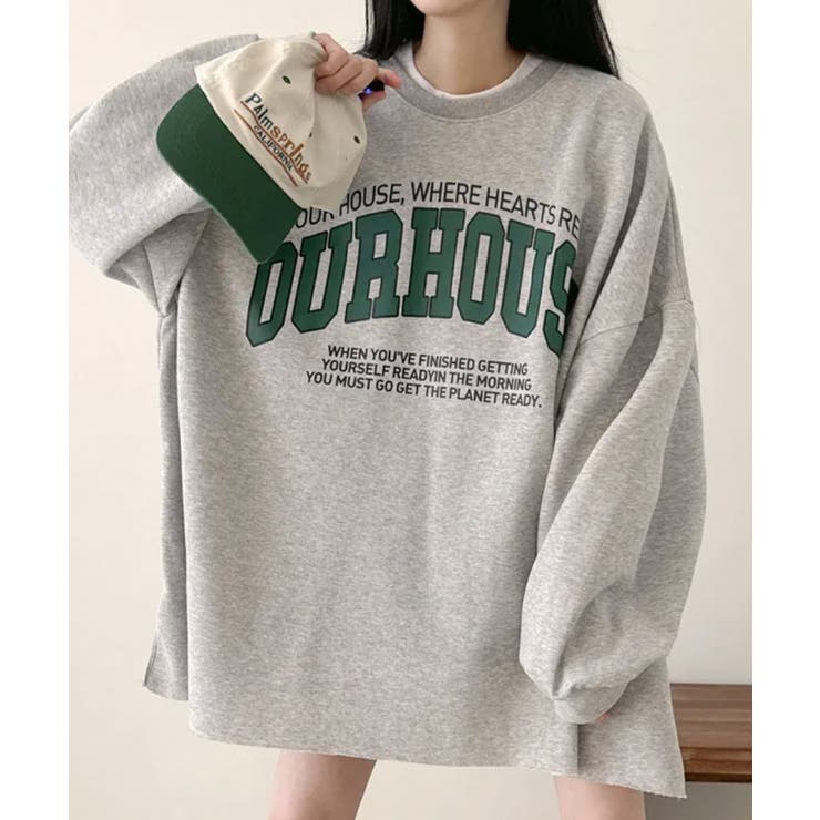 ロゴプリントオーバーサイズロンT | VIVID LADY | 詳細画像11 