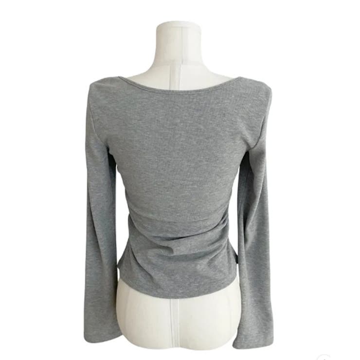 インナードッキング レイヤード風ヘンリーネックロンT | VIVID LADY | 詳細画像49 