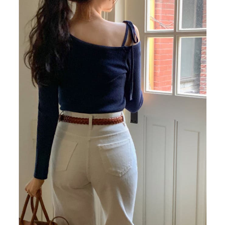 ワンショルダーリブニットトップス | VIVID LADY | 詳細画像49 