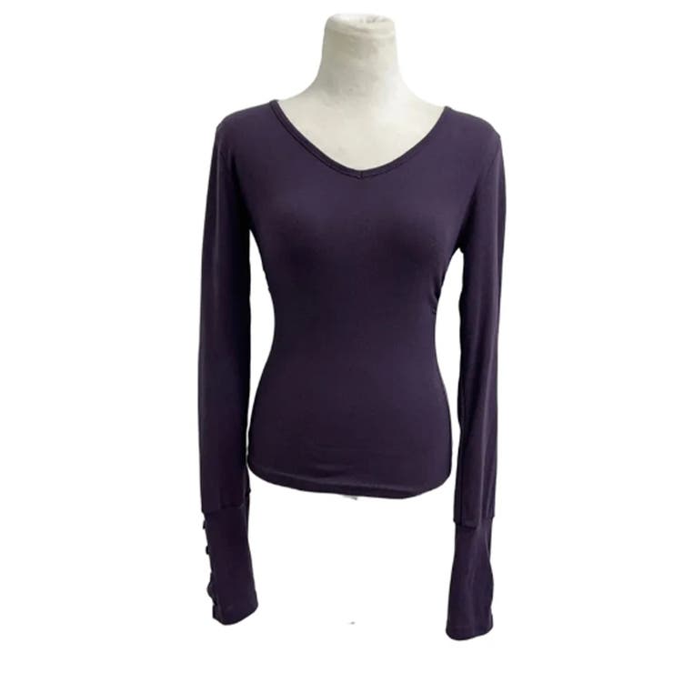 Vネック ロングスリーブタイトTシャツ | VIVID LADY | 詳細画像33 