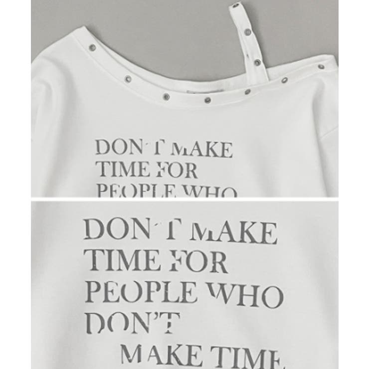 ワンショルダーアイレットスウェットトップス | VIVID LADY | 詳細画像35 