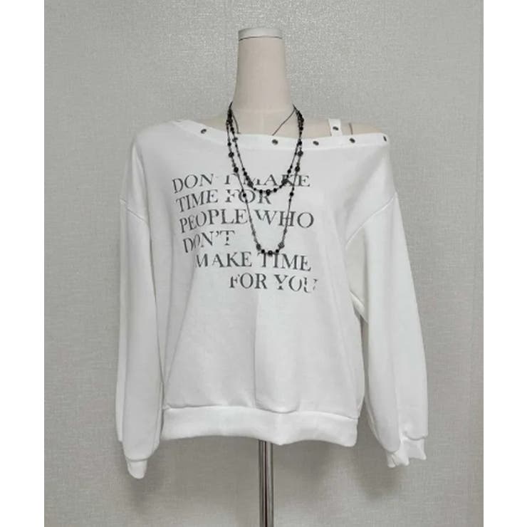 ワンショルダーアイレットスウェットトップス | VIVID LADY | 詳細画像36 