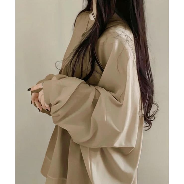 ルーズシルエット ベーシック スウェット チュニック トップス | VIVID LADY | 詳細画像11 