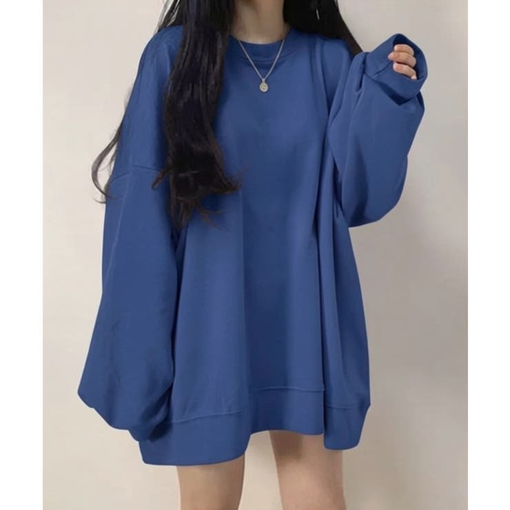 ルーズシルエット ベーシック スウェット チュニック トップス | VIVID LADY | 詳細画像22 