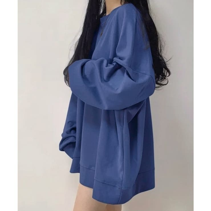 ルーズシルエット ベーシック スウェット チュニック トップス | VIVID LADY | 詳細画像25 