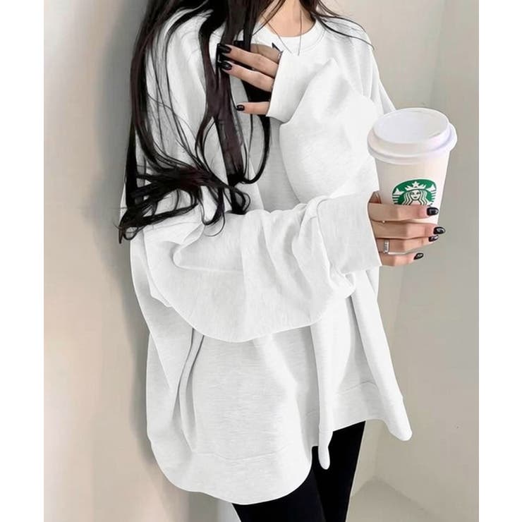 ルーズシルエット ベーシック スウェット チュニック トップス | VIVID LADY | 詳細画像39 