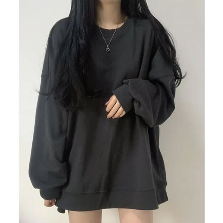 ルーズシルエット ベーシック スウェット チュニック トップス | VIVID LADY | 詳細画像59 