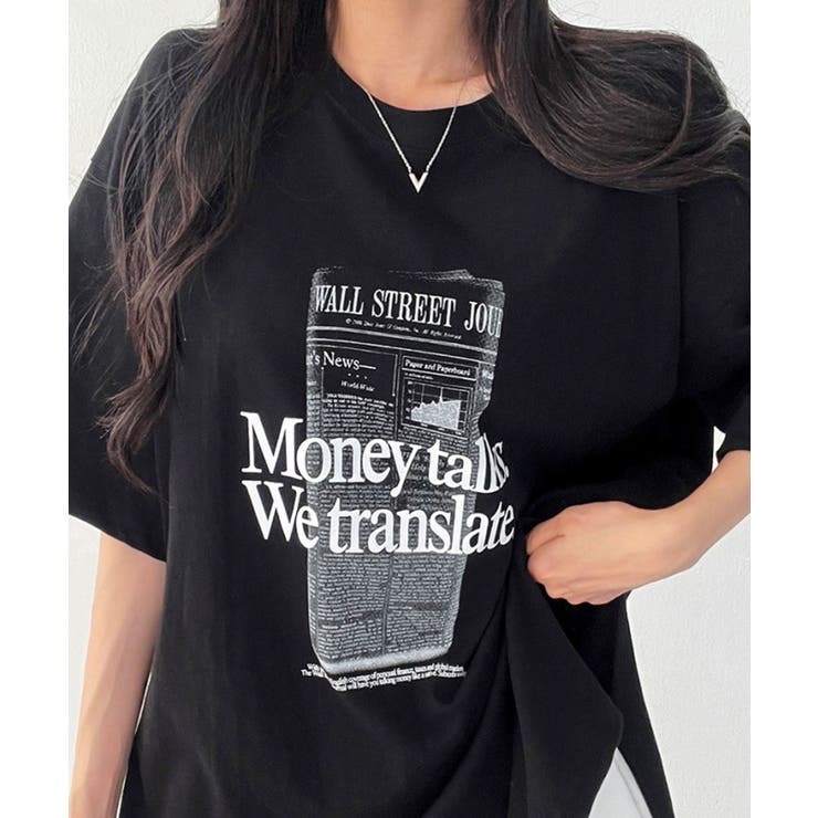 オーバーサイズ チュニック Tシャツ 半袖 | VIVID LADY | 詳細画像18 