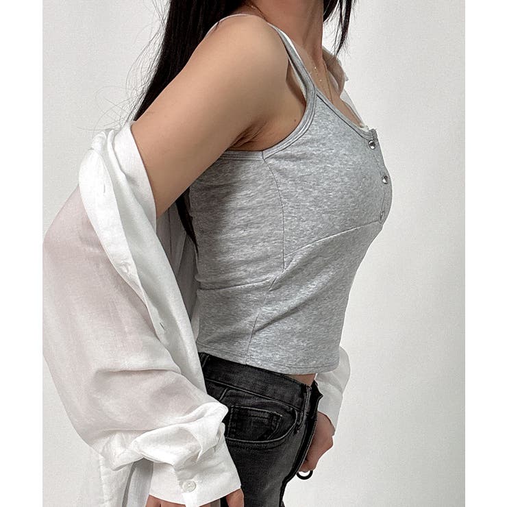 フェイクレイヤードカップ付きキャミソール | VIVID LADY | 詳細画像13 