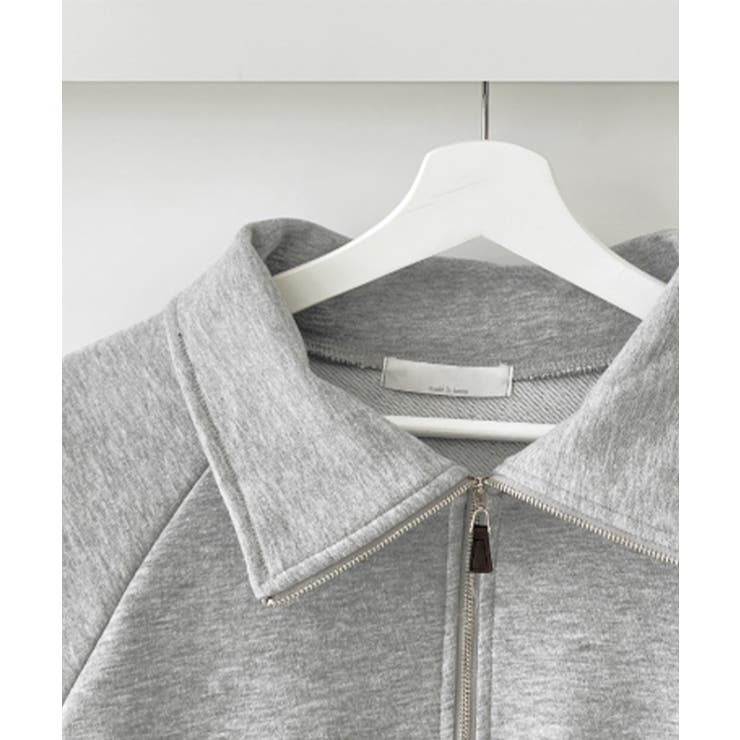 ハーフジップ ショート丈 スウェットプルオーバー | VIVID LADY | 詳細画像22 