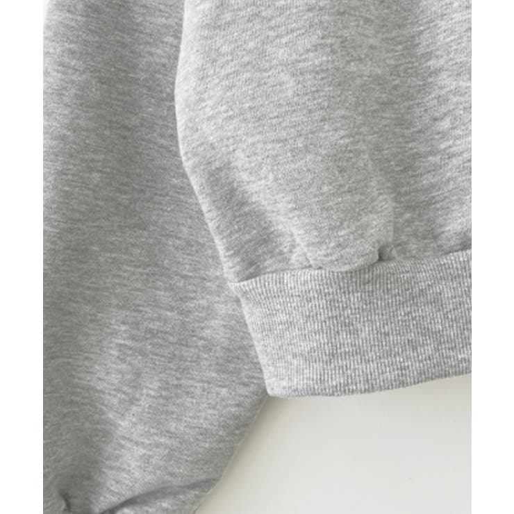 ハーフジップ ショート丈 スウェットプルオーバー | VIVID LADY | 詳細画像23 