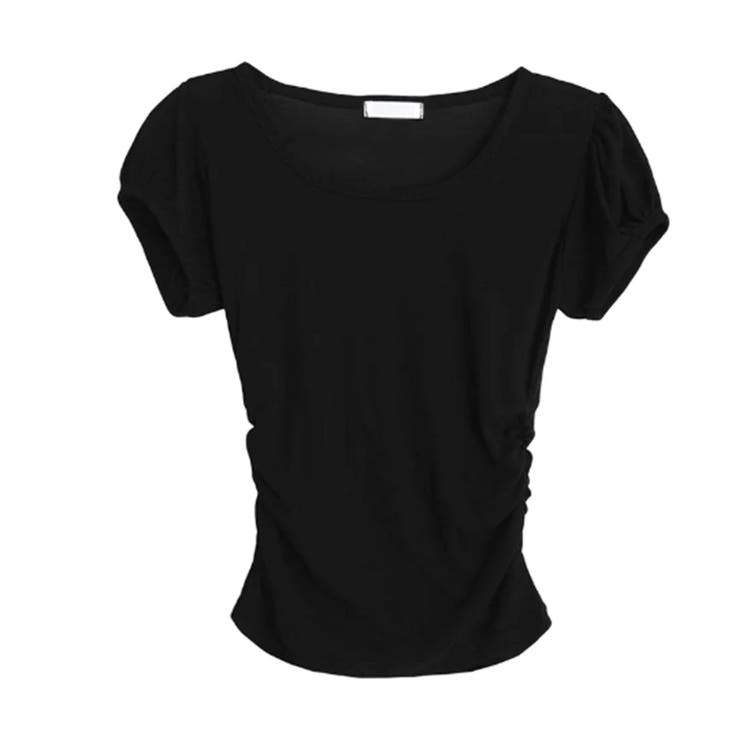 シャーリングフィット パフスリーブTシャツ 半袖 | VIVID LADY | 詳細画像37 