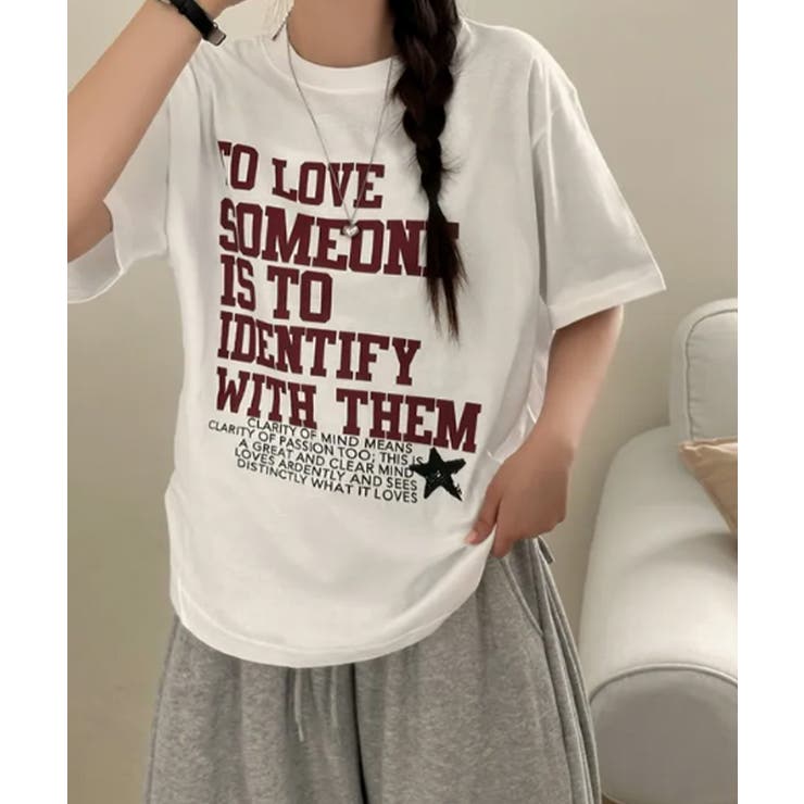ヴィンテージ ロゴプリント 半袖Tシャツ | VIVID LADY | 詳細画像1 