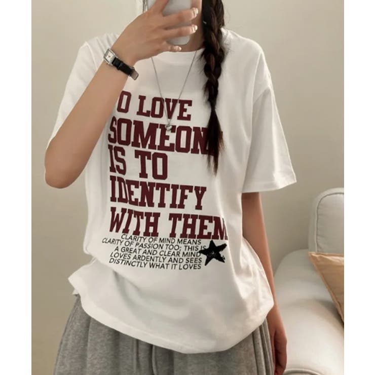 ヴィンテージ ロゴプリント 半袖Tシャツ | VIVID LADY | 詳細画像2 