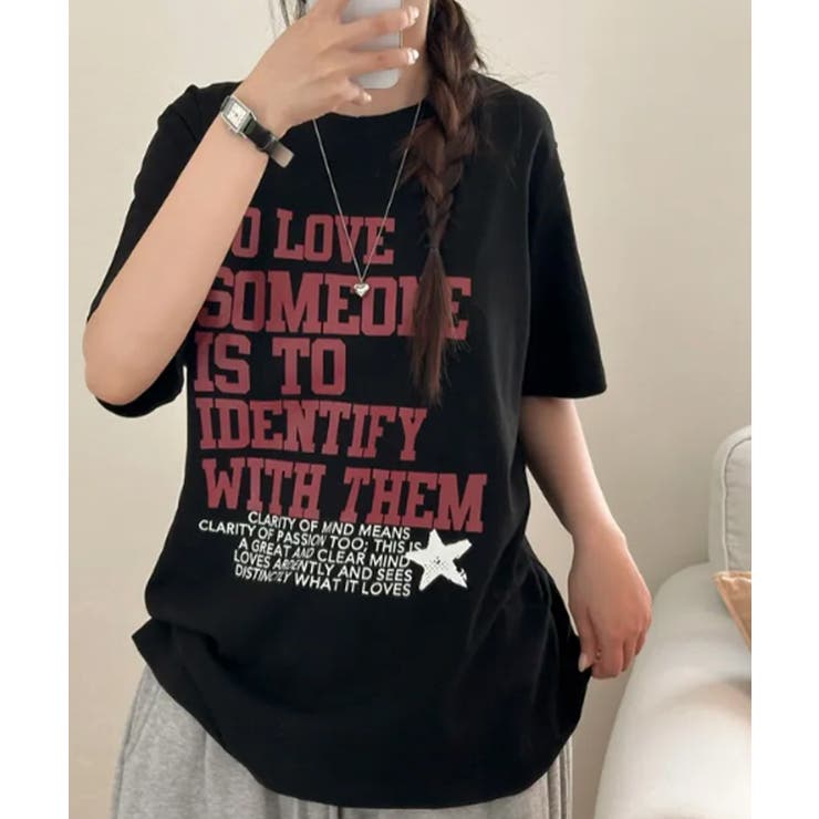 ヴィンテージ ロゴプリント 半袖Tシャツ | VIVID LADY | 詳細画像5 