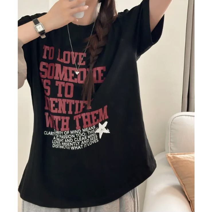 ヴィンテージ ロゴプリント 半袖Tシャツ | VIVID LADY | 詳細画像6 