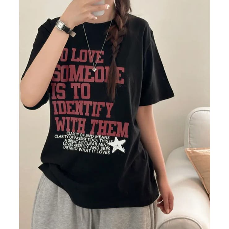 ヴィンテージ ロゴプリント 半袖Tシャツ | VIVID LADY | 詳細画像7 