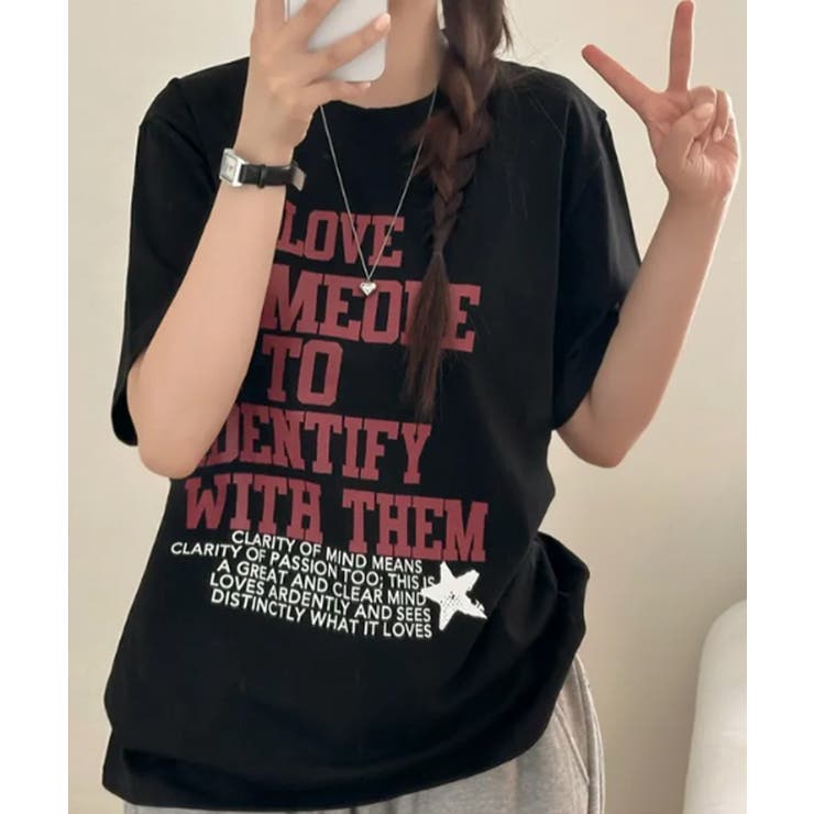 ヴィンテージ ロゴプリント 半袖Tシャツ | VIVID LADY | 詳細画像8 
