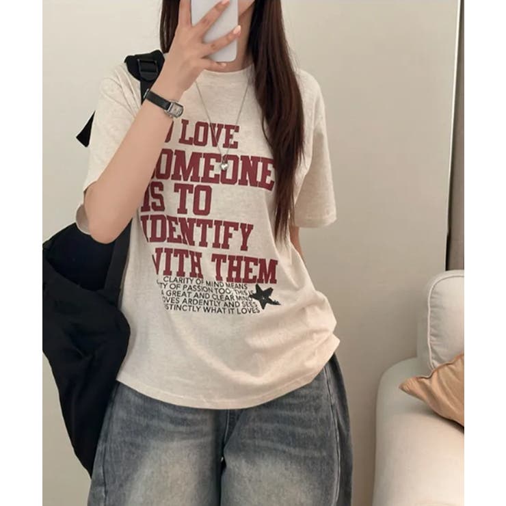 ヴィンテージ ロゴプリント 半袖Tシャツ | VIVID LADY | 詳細画像12 