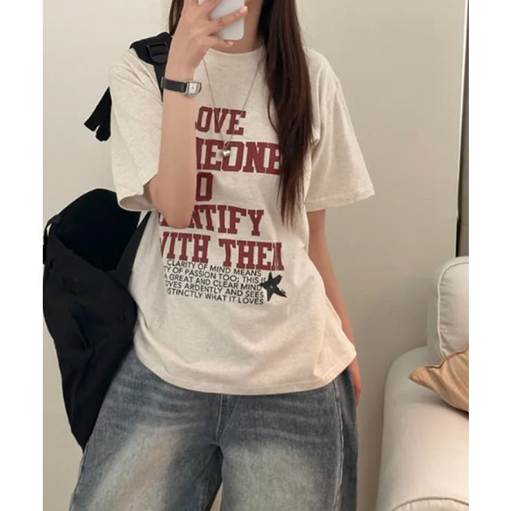 ヴィンテージ ロゴプリント 半袖Tシャツ | VIVID LADY | 詳細画像14 